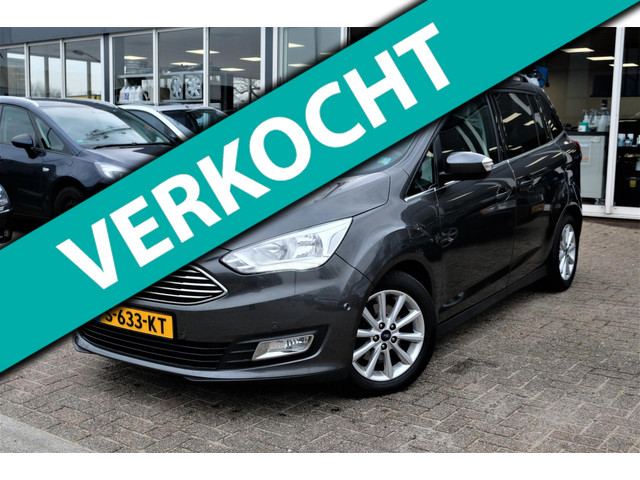 Ford GRAND C-MAX 1.5 Titanium | NAVIGATIE | CLIMATE CONTROL | CRUISE CONTROL | AUDIO STUURBEDIENING | PARKEERSENSOREN |