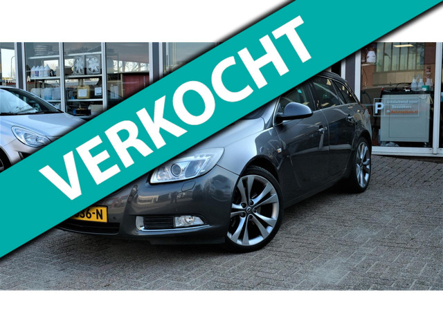 Opel Insignia Sports Tourer 2.8 T Cosmo 4x4 | trekhaak | automaat | leder | stoelverwarming | elektr achterklep | elektr stoelen|