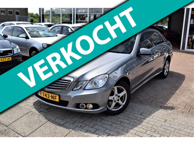Mercedes-Benz E-klasse 350 CGI Elegance|gratis apk|automaat|panoramadak|elektrische stoelen|leder|stoelverwarming|airco|navi|cruis