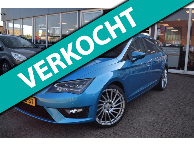 Seat LEON ST 1.4 EcoTSI FR Connect | Halflederen Stoelen | LED KOPLAMPEN | CLIMATE CONTROL | CRUISE CONTROL | STOELVERWARMING |
