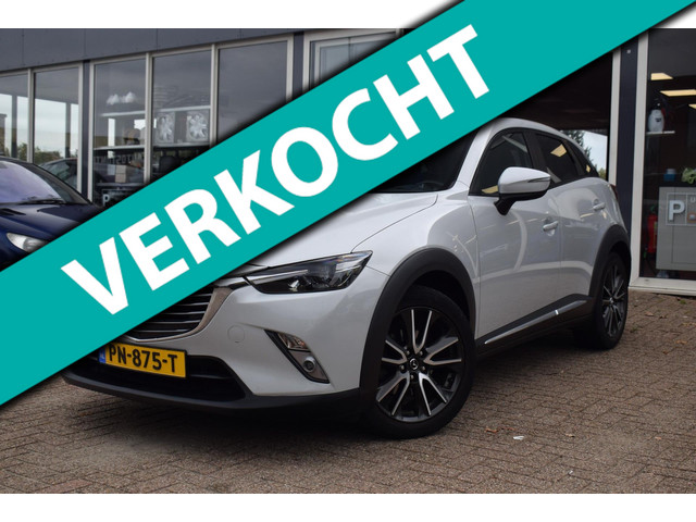 Mazda CX-3 1.5 SkyActiv-D 105 GT-M | NAVIGATIE | LEDEREN INTERIEUR | ACHTERUITRIJCAMERA | CLIMATE CONTROL | CRUISE CONTROL |
