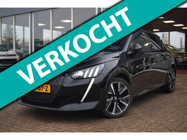 Peugeot 208 1.2 PureTech GT | VERLICHTE STERRENHEMEL | LED KOPLAMPEN | HALF LEDER | CLIMATE CONTROL | CRUISE CONTROL | ACTERUITRIJ